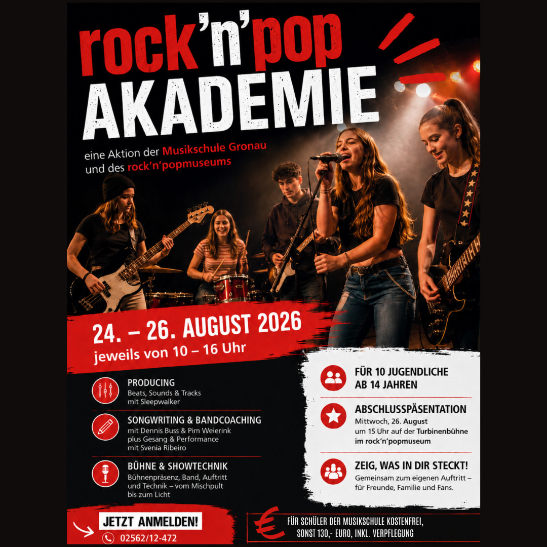 Grafik rock´n´pop Akademie